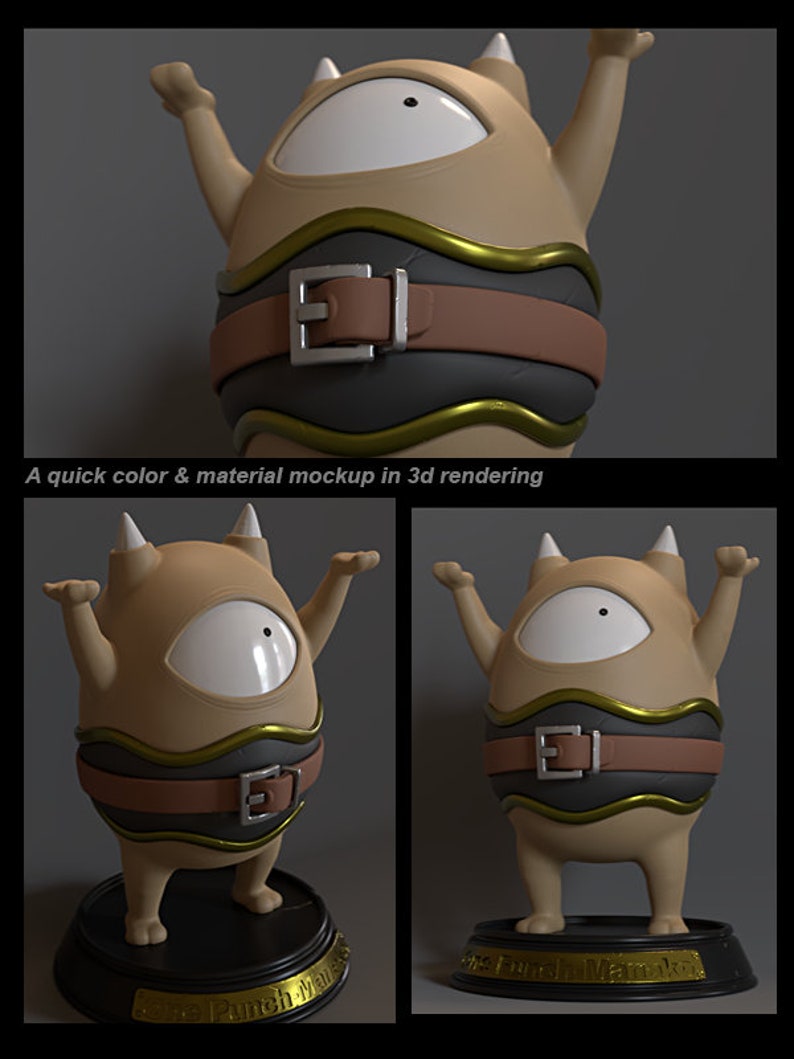 One Punch Man Manako Japanischer Anime Charakter Gemalte Etsy de