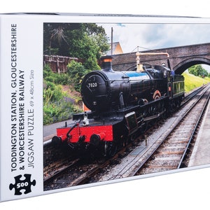 GWR Steam Train - 1000 and 500 Large Piece Jigsaw Puzzle - Cotswolds - Gloucestershire and Warwickshire Railway