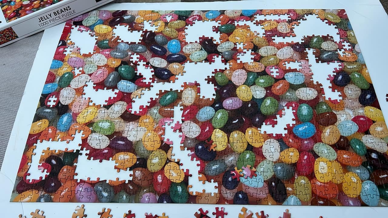 Vintage MB Big Ben 1000 Piece Puzzles SEALED (LOT Of 2