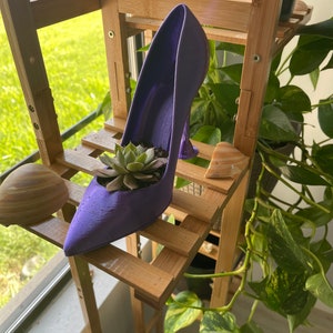 High Heel pot plant custom succulent stand indoor inches tall