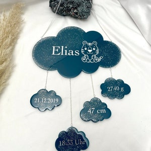 Baby cloud, birth gift, birth cloud, mobile image 7