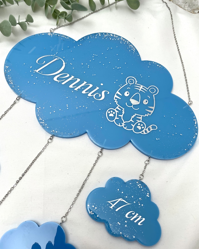 Baby cloud, birth gift, birth cloud, mobile image 9