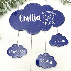 Baby cloud, birth gift, birth cloud, mobile image 10