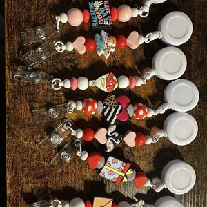 Beaded Badge Reels