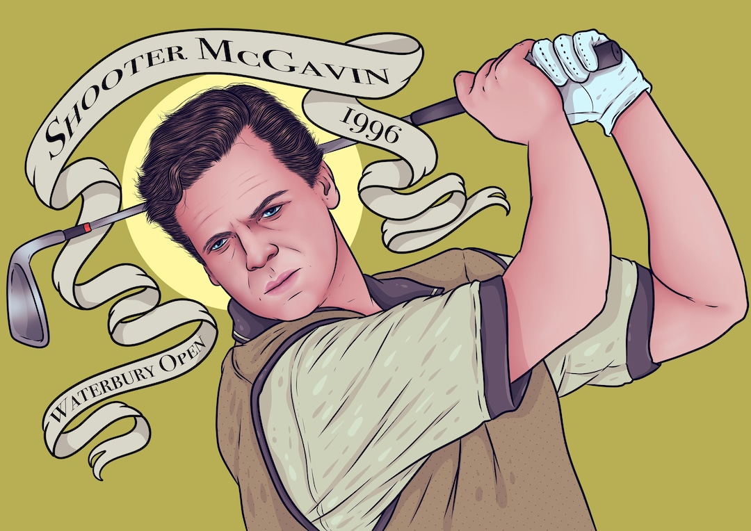 Shooter Mcgavin happy Gilmore Art Print Etsy(07)