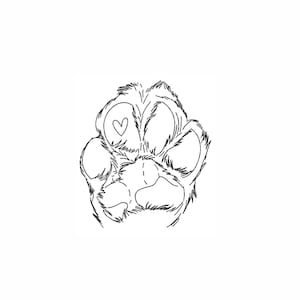 Paw Machine Embroidery Design. 4 Sizes. Cat Paw Embroidery Design. Dog Paw Embroidery Design. Mom Embroidery Design. Animal Paw Embroidery.