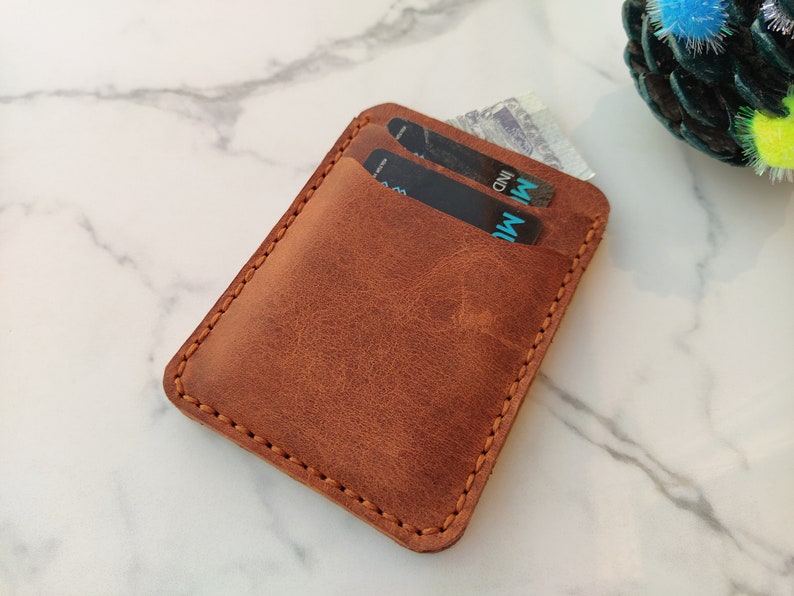 Front Pocket Wallet PDF Leather Pattern (5 Pocket), How to Make Leather ...