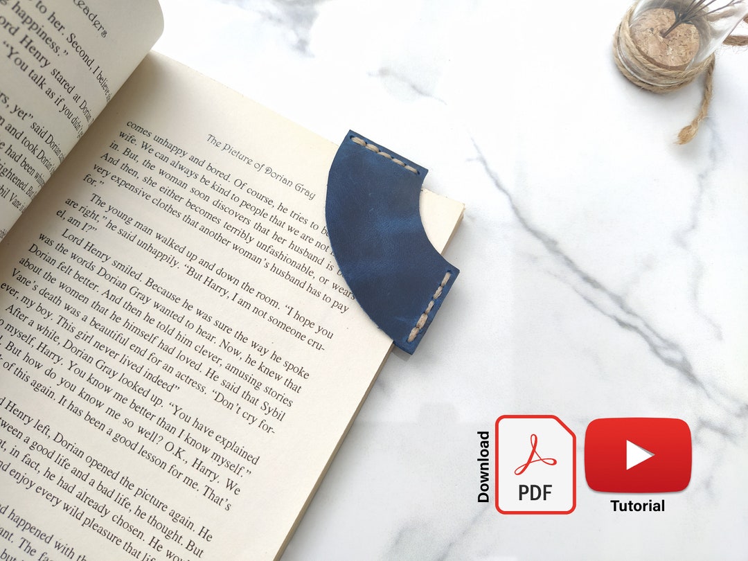 Free Leather Bookmark Patterns.pdf Pdf Leather Bookmark Template, How to Make Leather Bookmark, Easy ...