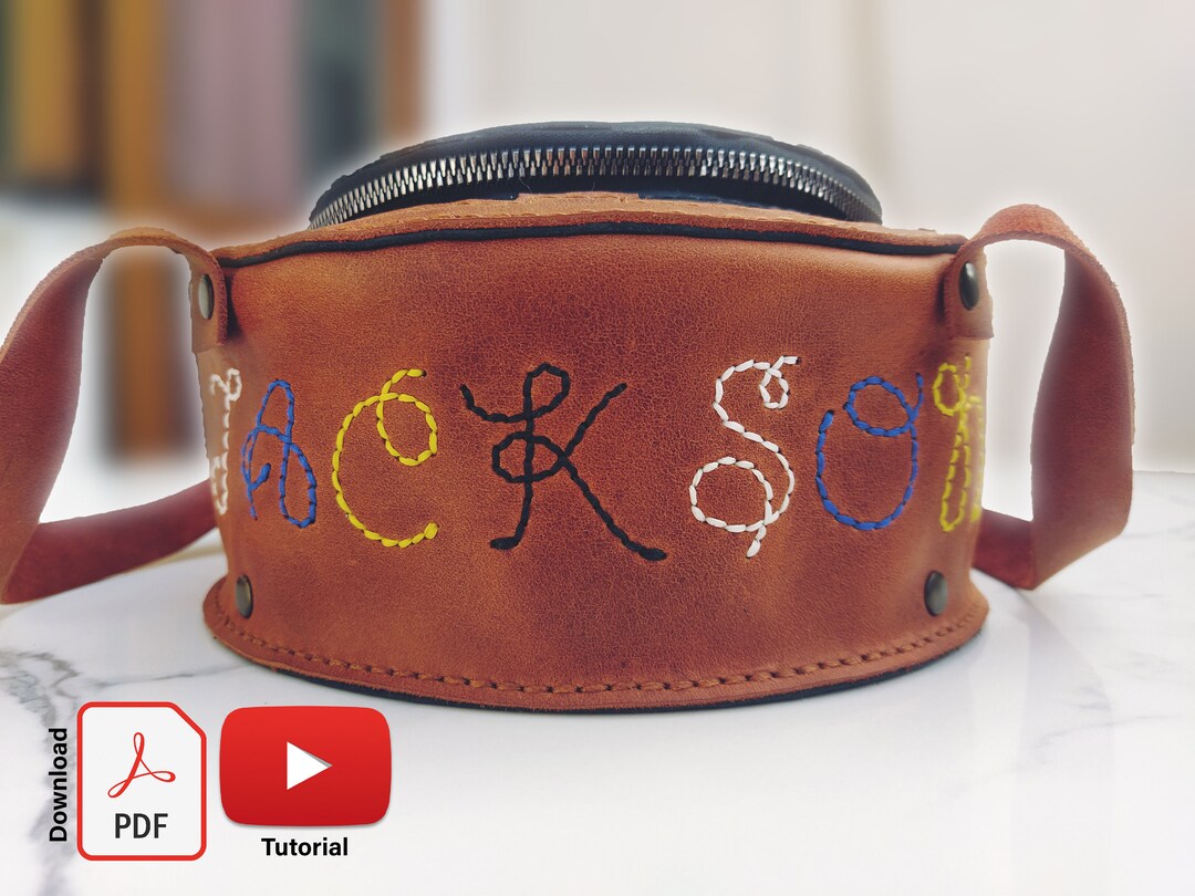 Personalizable Leather Letter Pdf Pattern, Customizable Leather ...