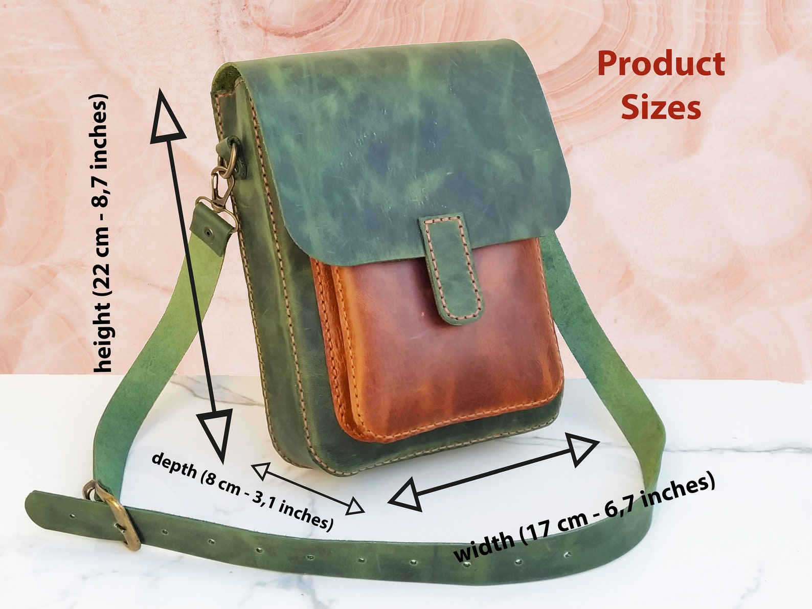 Unisex Leather Messenger Bag Pattern Simple Crossbody Bag Pdf - Etsy