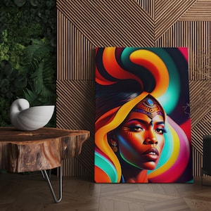 African Woman Canvas Art | African Canvas Print, African Wall Art, African Print, African Canvas Art, African Canvas, African woman print