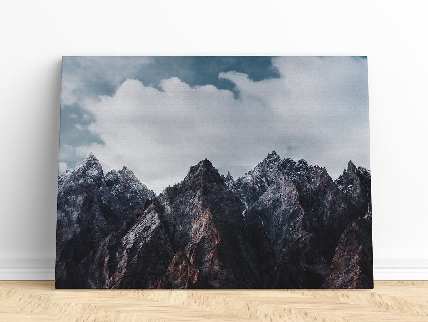 Mountain Wall Art Canvas Print | Mountain print, Mountain art, Mountain print wall art, Mountain print nursery, Mountain landscape canvas