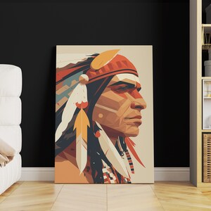 Native Art Print | Canvas art print, Native art, Native Americans Print, Native Americans Decor, Native Americans Art, Native Canvas Art