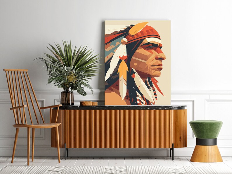 Native Art Print | Canvas art print, Native art, Native Americans Print, Native Americans Decor, Native Americans Art, Native Canvas Art