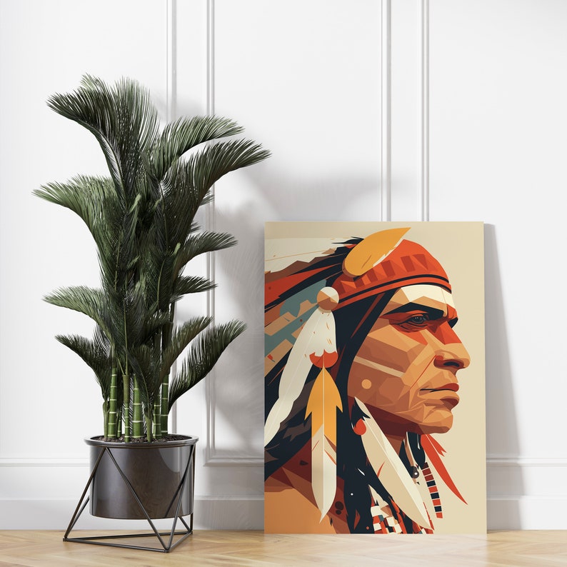 Native Art Print | Canvas art print, Native art, Native Americans Print, Native Americans Decor, Native Americans Art, Native Canvas Art