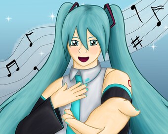 Hatsune Miku poster