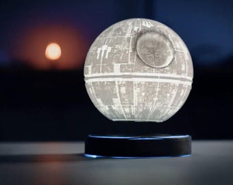 Levitating Death Star Lamp - Darth Vader - Star Wars - Sith Lord (OFFICIAL Jejelingé)