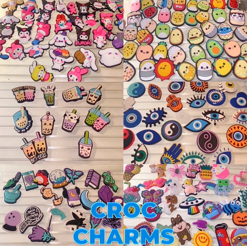 Mystery Scoop Order Enamel Pin Charms Croc Jibbitz Scoop Order Random