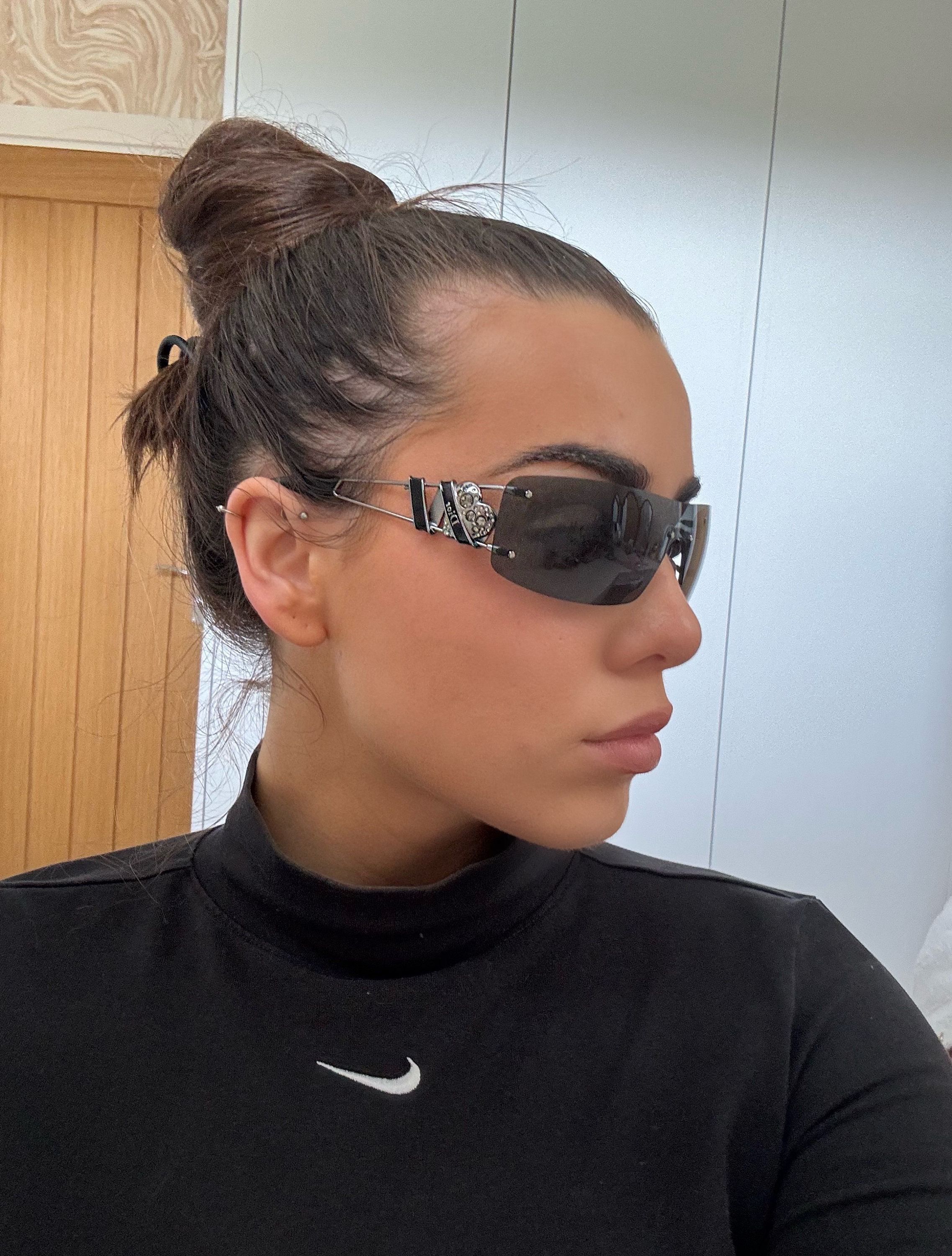 Dior Heart Core Vintage Rimless Sunglasses Y2K RARE STYLE - Etsy