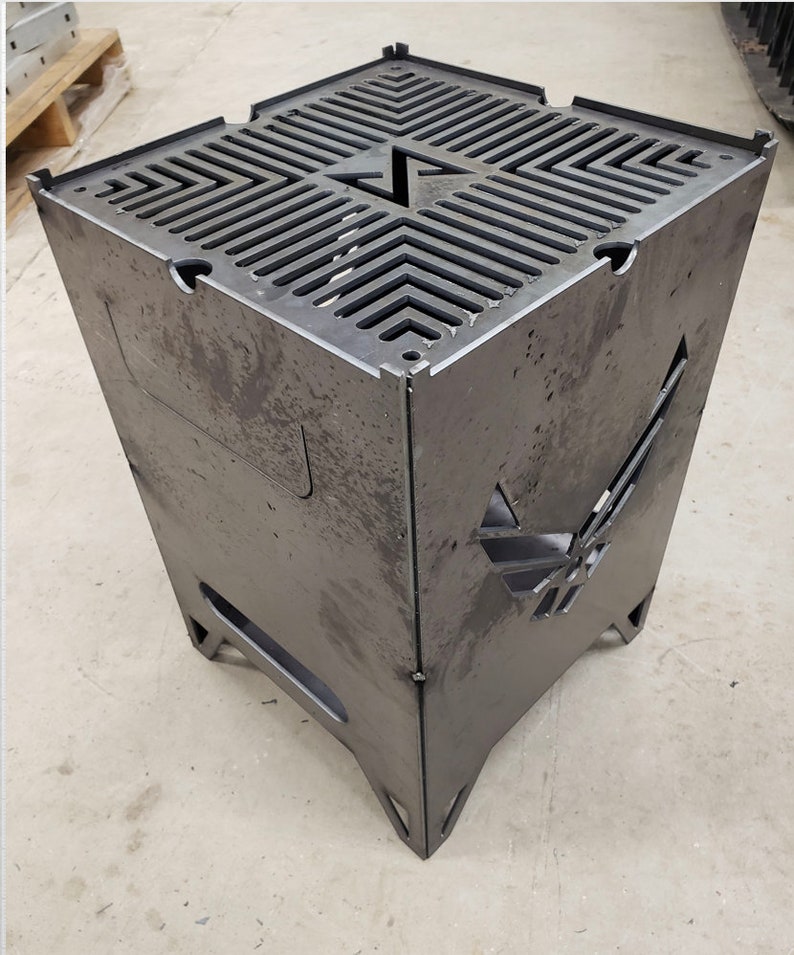 Rocket Box Camp Stove .dxf Digital Download Files personal and