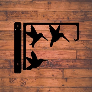 Titular del alimentador de colibrí .dxf .png archivo descarga digital (Uso personal y comercial)