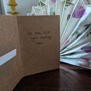 Personalised Seed Paper Pet Bereavement Card. A6 Pet Loss Sympathy Card With Envelope. Plantable UK Wildflowers. Loving Memory Cat Dog Loss image 7