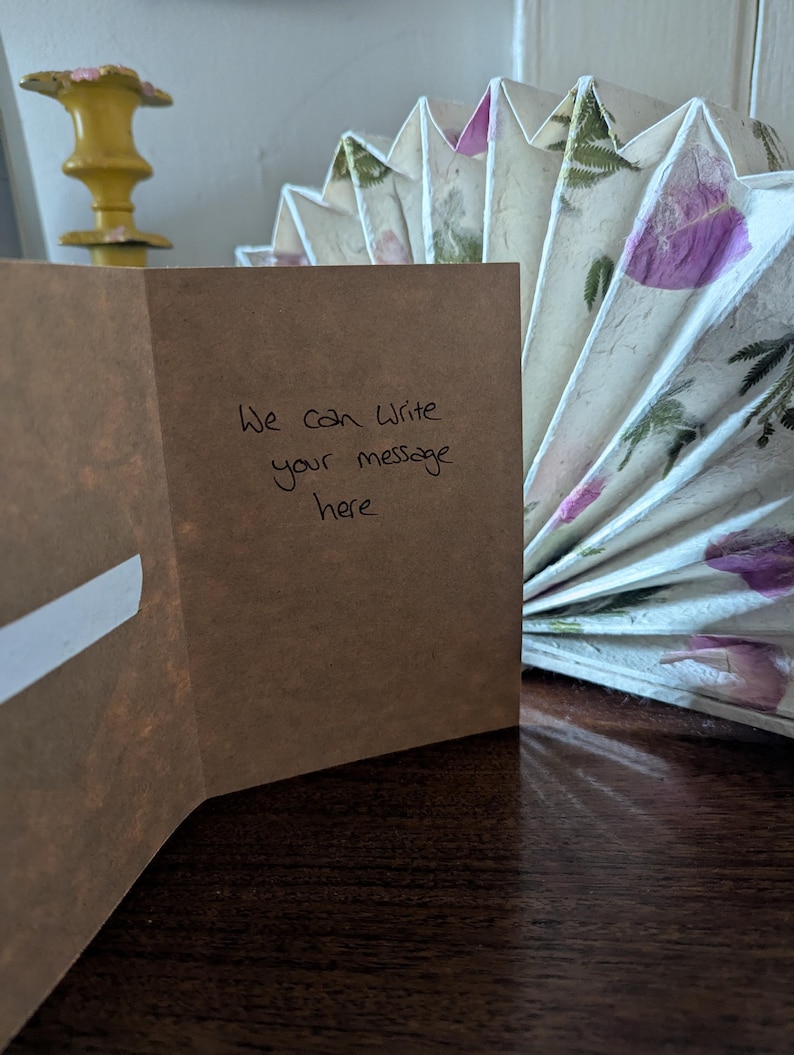 Personalised Seed Paper Pet Bereavement Card. A6 Pet Loss Sympathy Card With Envelope. Plantable UK Wildflowers. Loving Memory Cat Dog Loss image 7