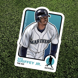 Ken Griffey Jr. - The Kid - Baseball Nickname Jersey - Modern