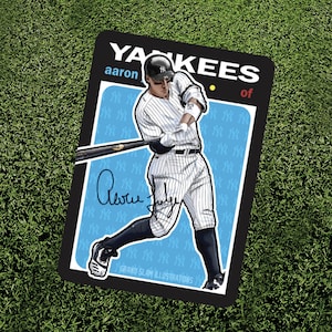 Aaron Judge #99 New York Yankees Signature Jersey Sticker for Sale by  TheBmacz