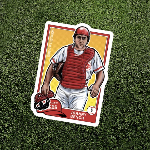 Johnny Bench Sticker 