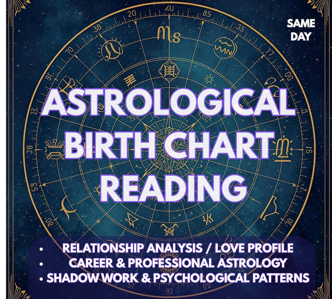 Personalized Birth Chart Reading | Astrology PDF Love Career Soul ...
