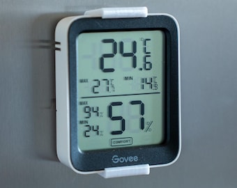Govee H5075 Magnet Holder Clip for Smart Thermometer Hygrometer GoveeLife Indoor