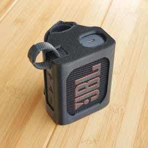 JBL Go 4 Bike Case Fahrrad Schutzhülle Halterung mit Klettbändern und Gummipad Bild 9