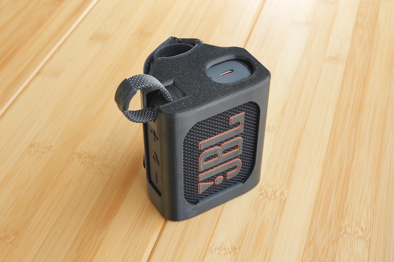 JBL Go 4 Bike Case Fahrrad Schutzhülle Halterung mit Klettbändern und Gummipad Bild 9