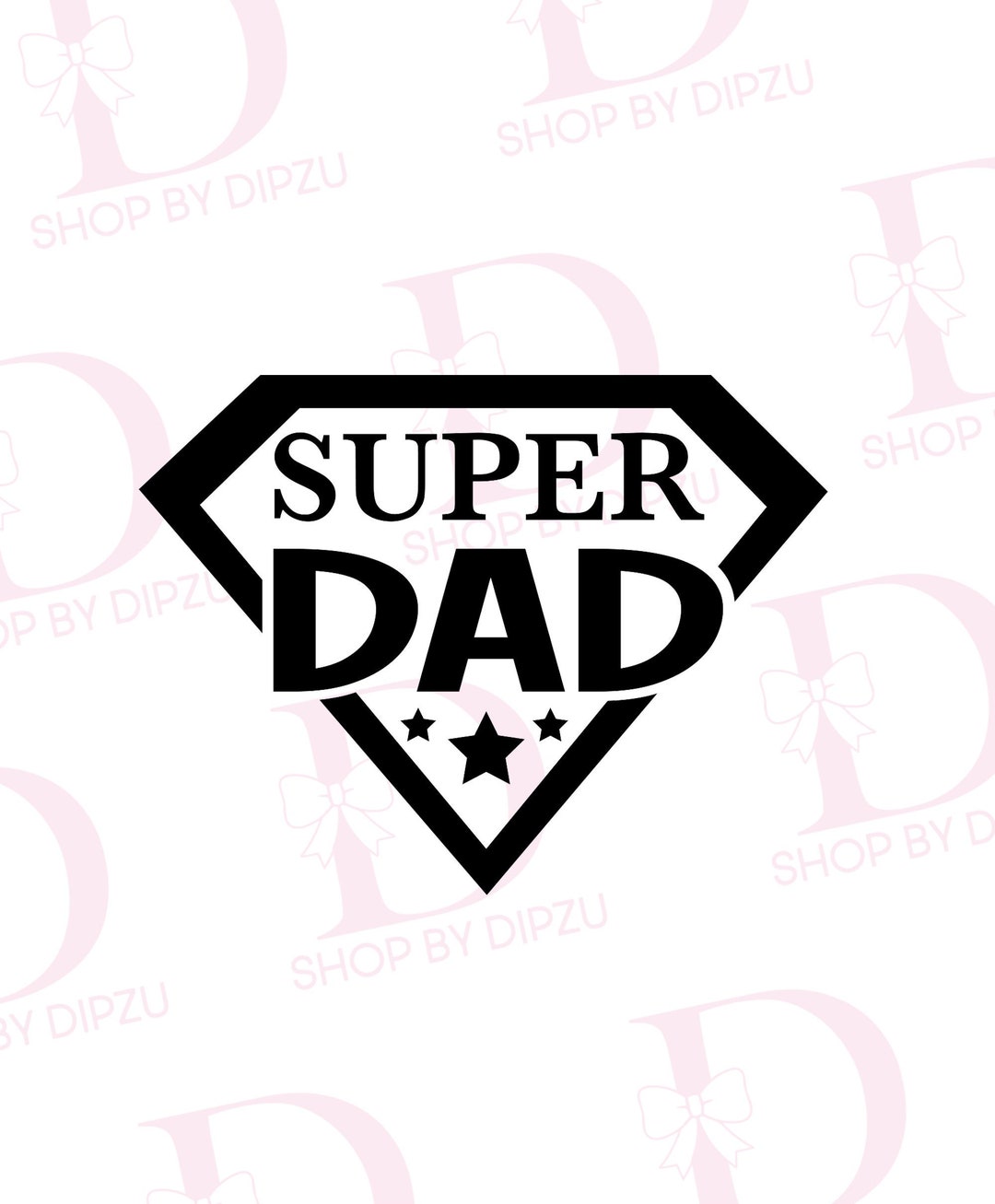 SUPER DAD Svg File - Etsy