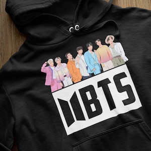 Bts Hoodie Kids Etsy