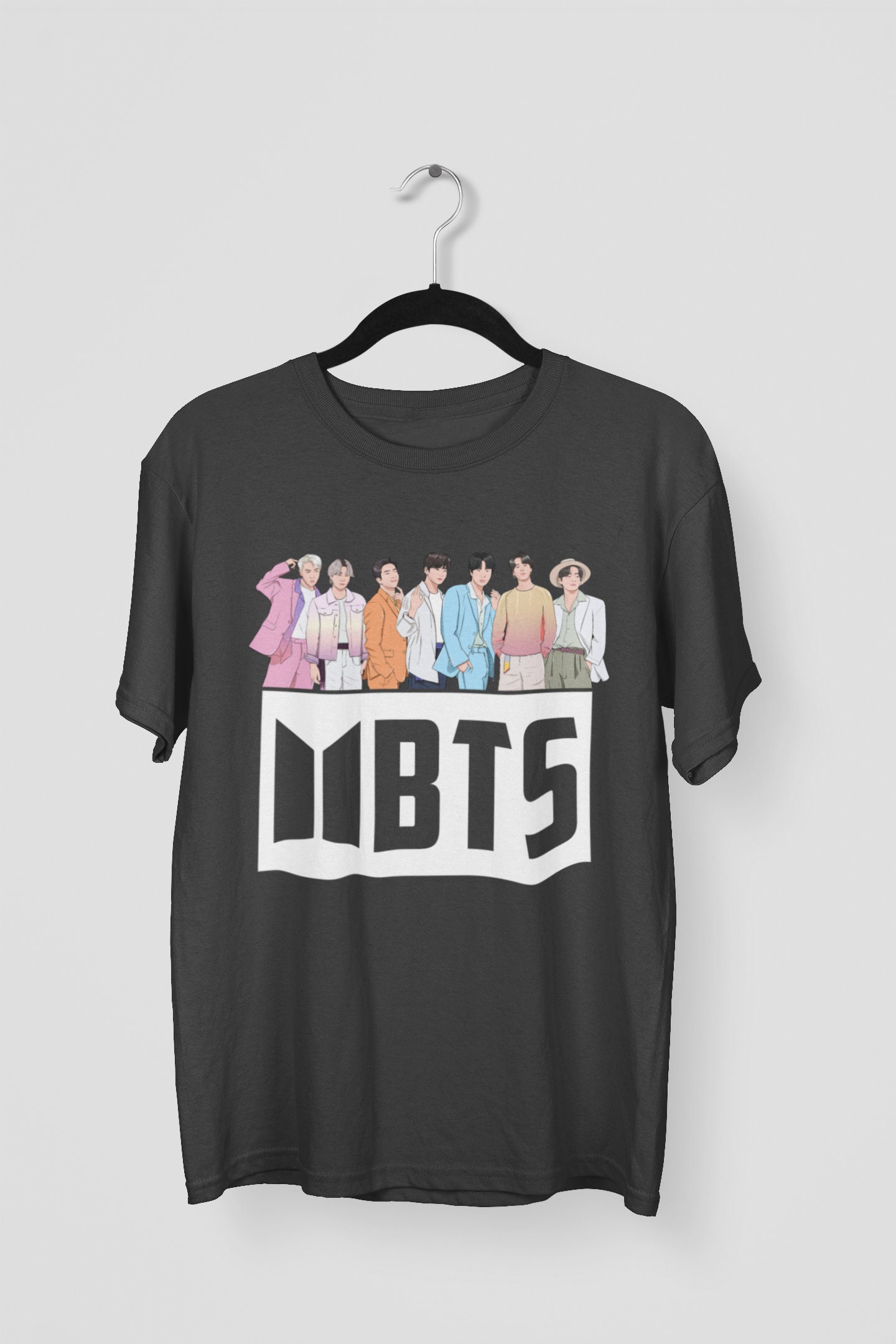 Bts Hoodie Bts Crew Neck Bts Merch Bts Shirt Bts Etsy