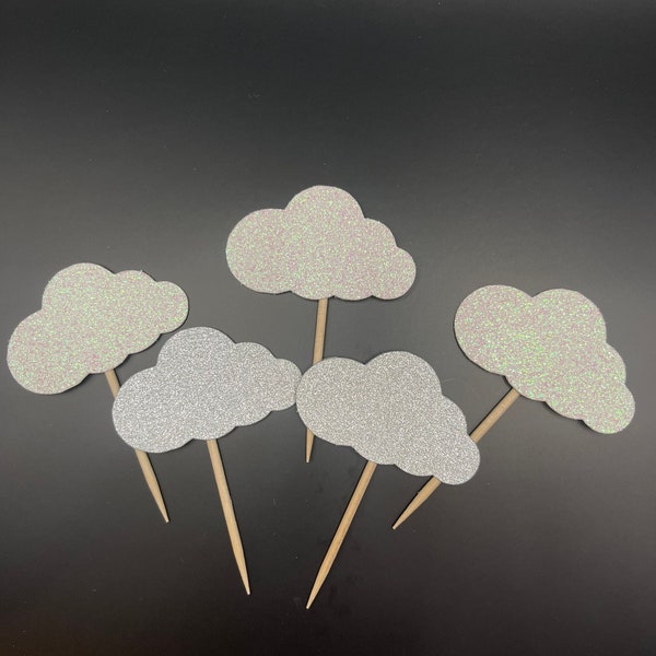 Cloud Cupcake Toppers, On Cloud 9