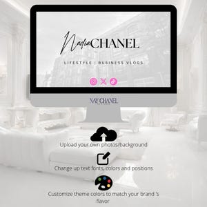 DIY Youtube Branding Kit - Youtube Banner, Intro and Outro Designs - Editable Canva Templates image 3