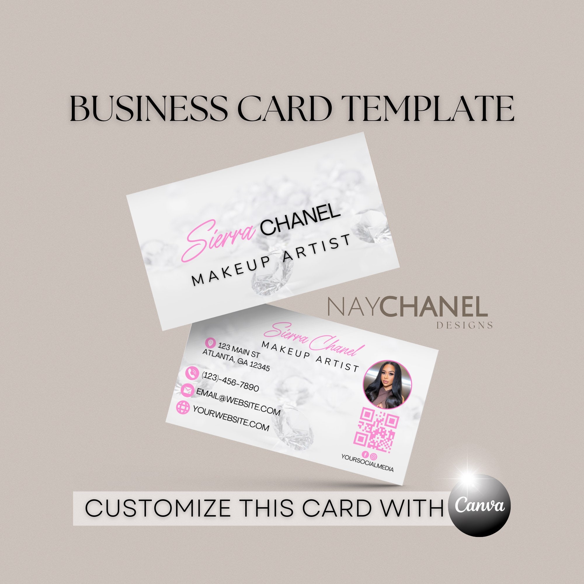 chanel business card