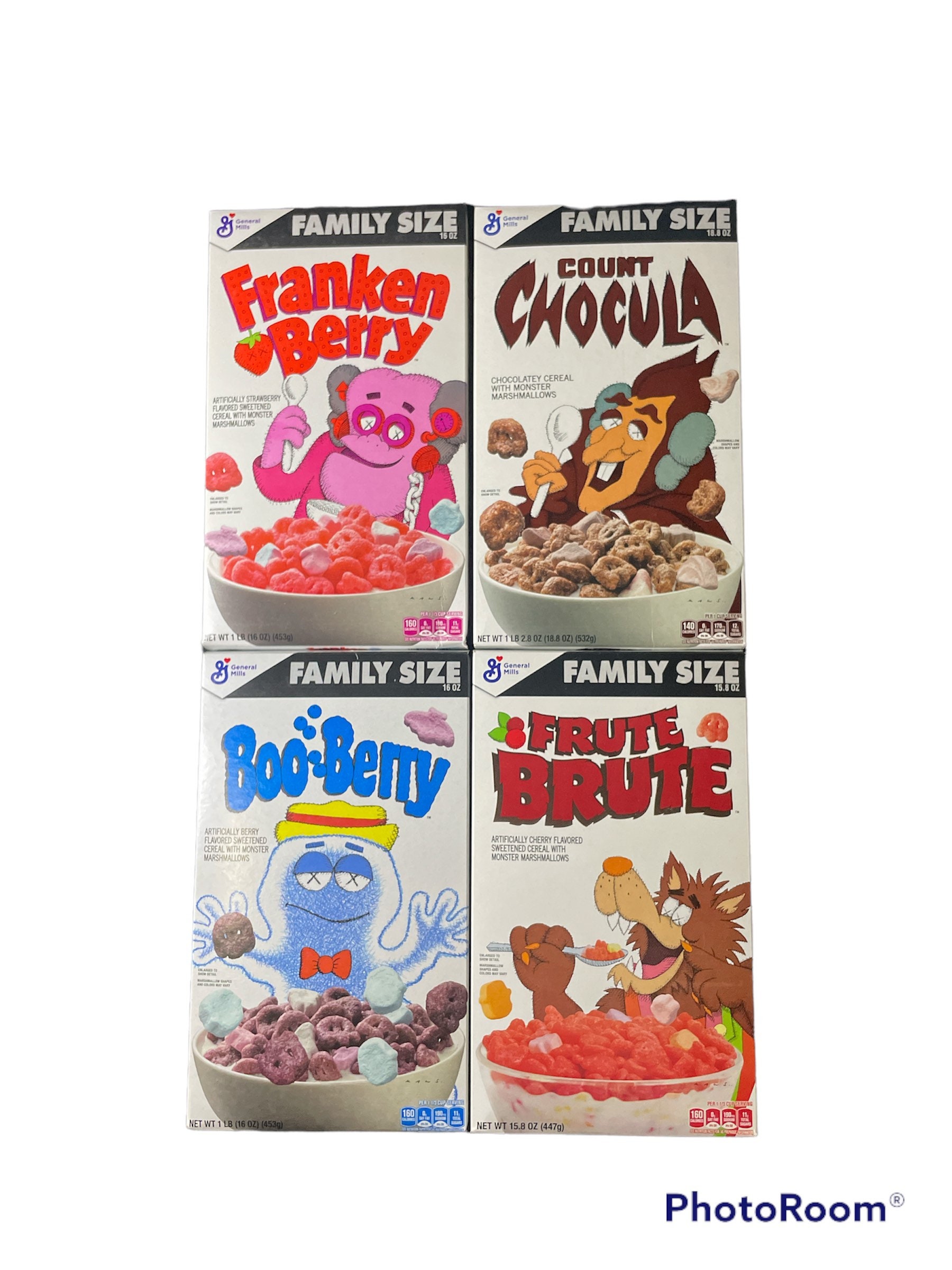 Kaws Cereal Box Etsy