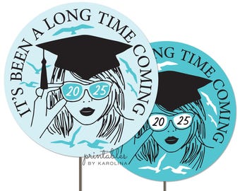 Taylor Inspiriert grad Foto prop druckbare Abschluss prop für Fotos 2025 grad Party Dekor Taylor Photo Booth prop pdf druckbare grad Requisite