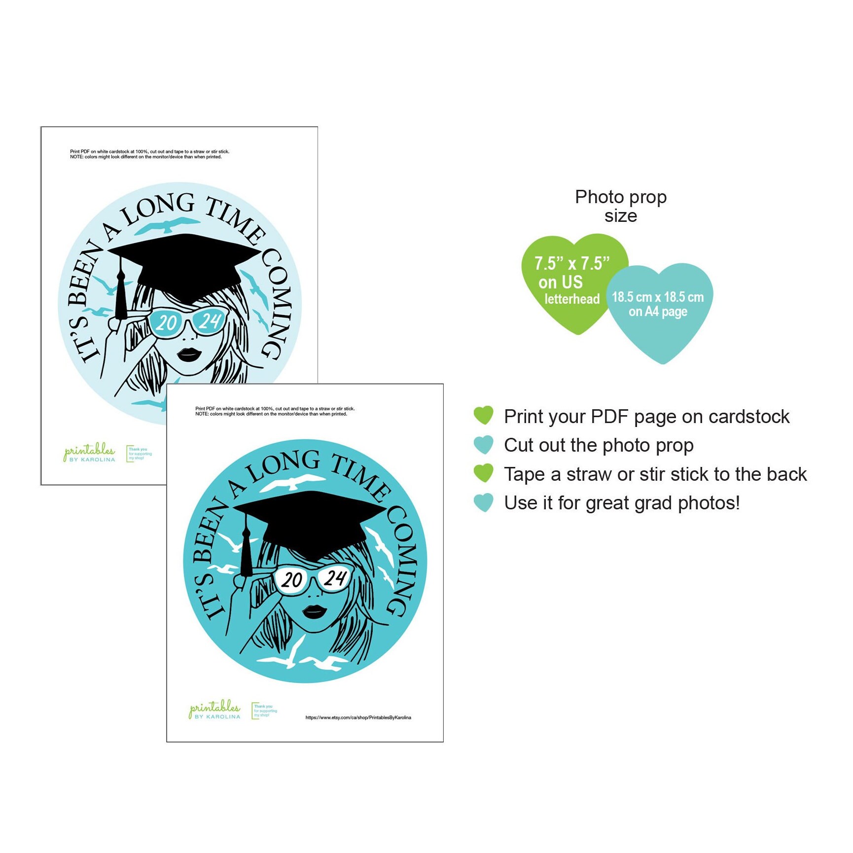 Taylor Inspired Grad Photo Prop Printable Graduation Prop for Photos ...