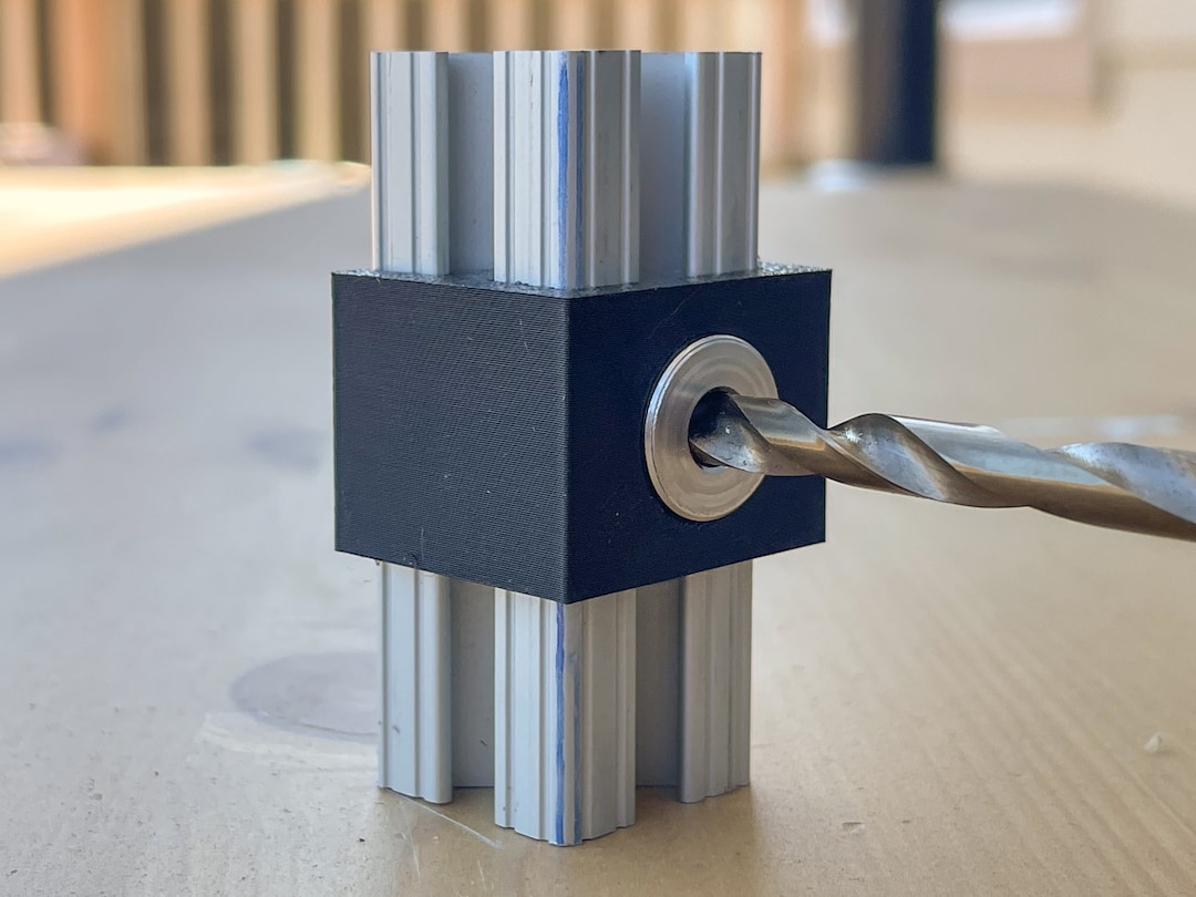 80/20 1010 1 Inch Aluminum Extrusion Drilling Jig Etsy