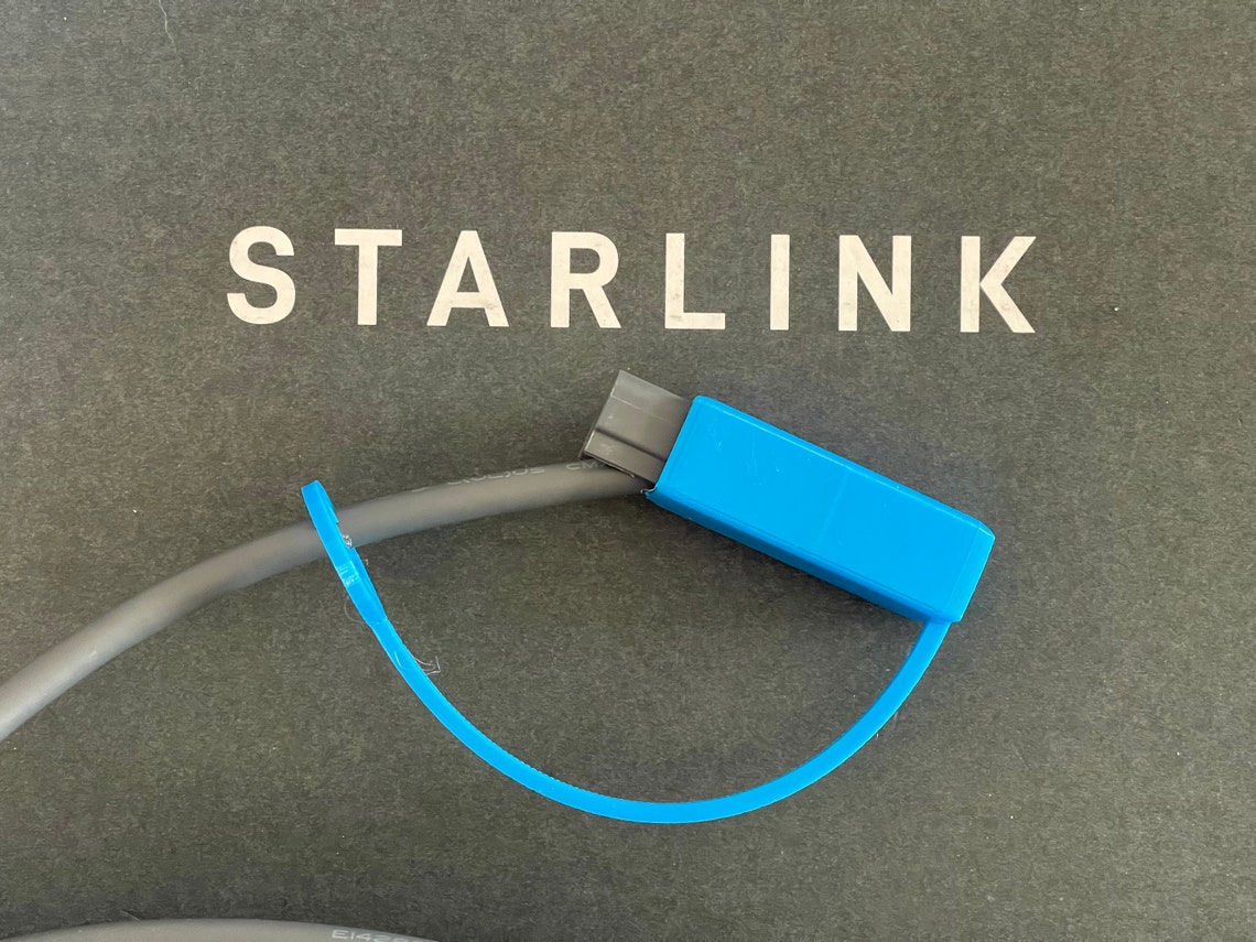Starlink Kabel Antenne Stecker Schutzhülle mit Tether Kostenloser Versand Etsy.de