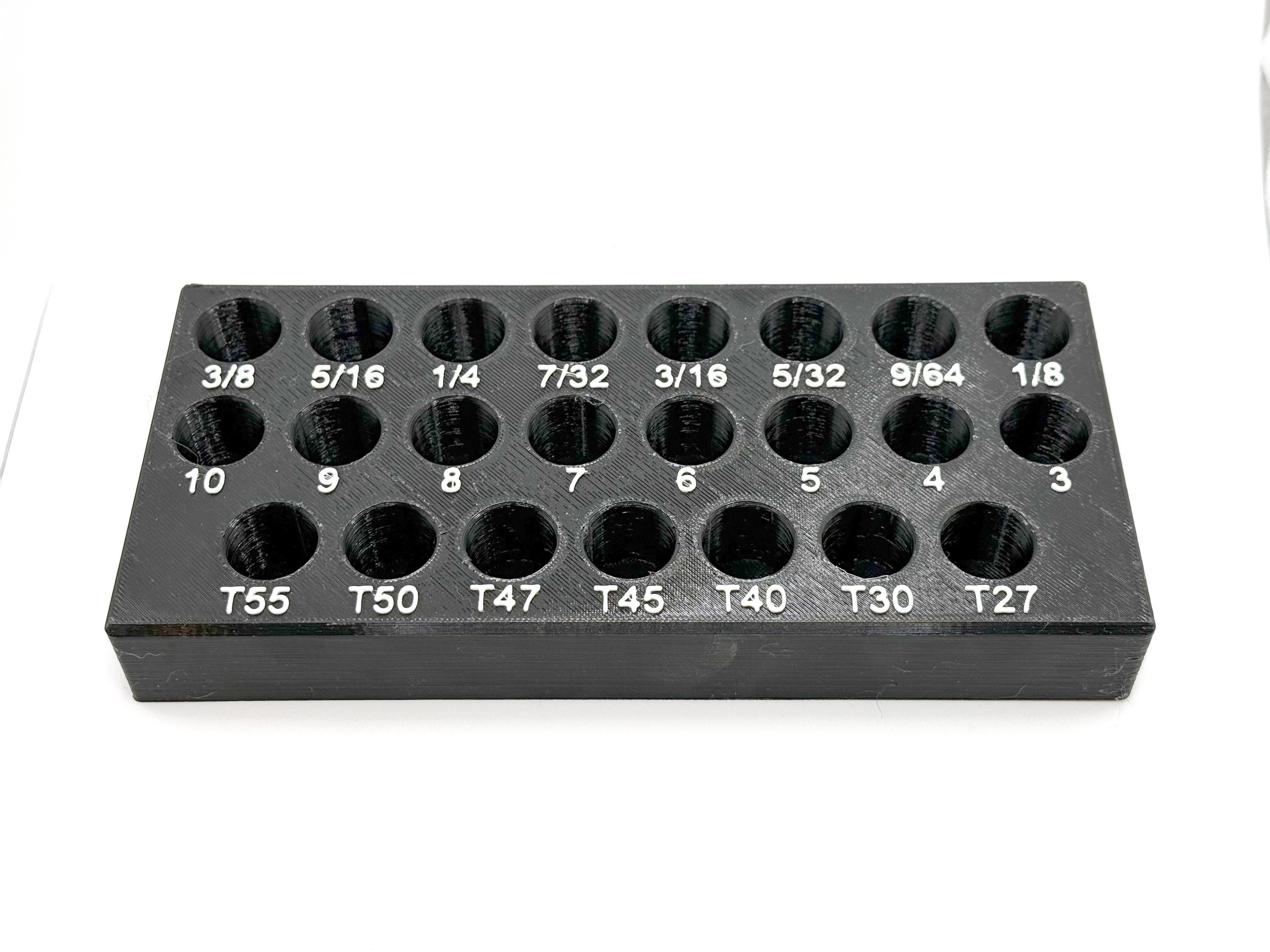 TORX and Allen Icon Socket Bit Set Holder - Metric and Standard/sae ...