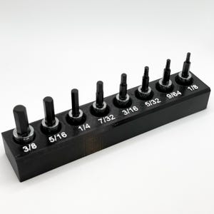 SAE Allen Hex Icon Stecknuss-Bit-Set Halter - Magnetfuß für Toolbox Hafen Freight