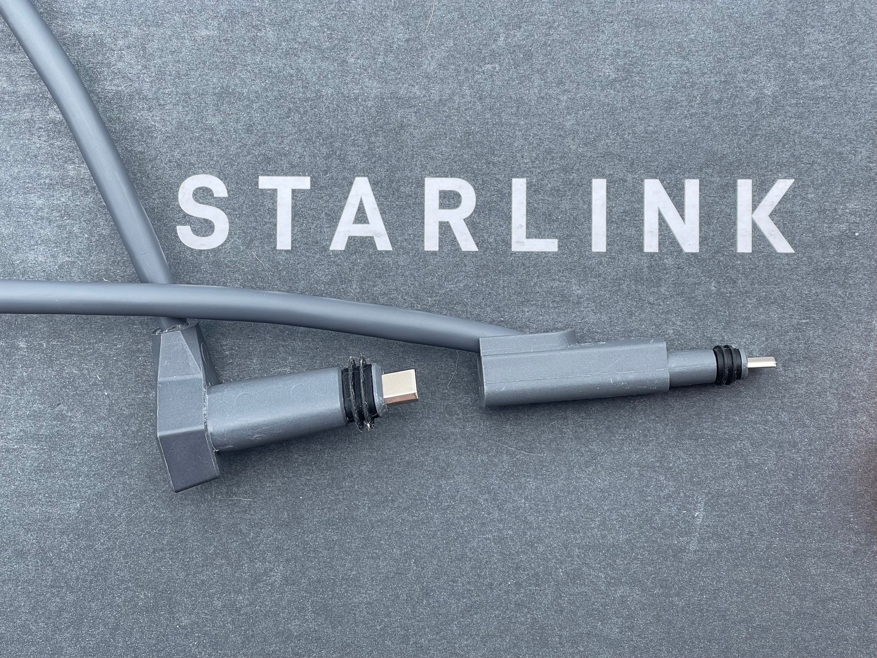 Câbles Starlink Gen 3 de 220 pieds avec coupleur étanche sur votre