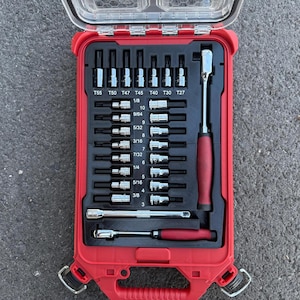 Icon Hex and Torque Bit Holder Organizer for Milwaukee Packout
