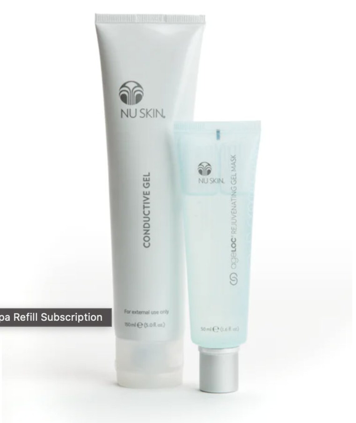 Nu Skin Galvanic Facial Spa Conductive and Rejuvenating Gel Etsy